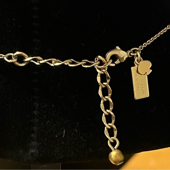 Kate Spade New York Gold and Black Pendant Necklace - Picture 6 of 9